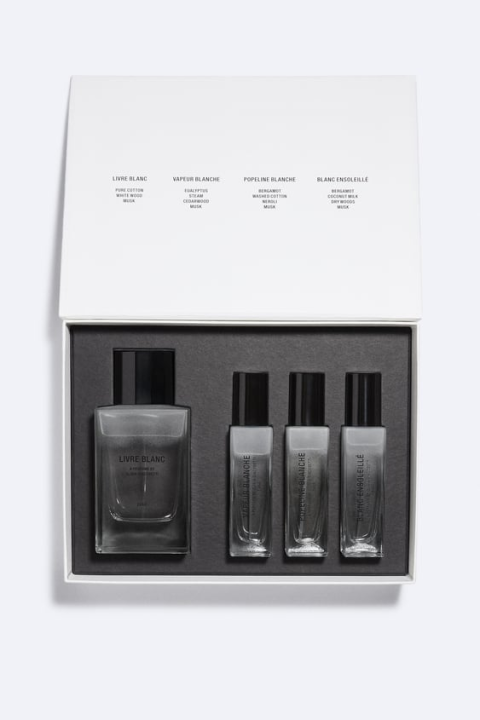 ZARA A PERFUME BY OLIVIA GIACOBETTI DISCOVERY SET 100 ML X 25 ML