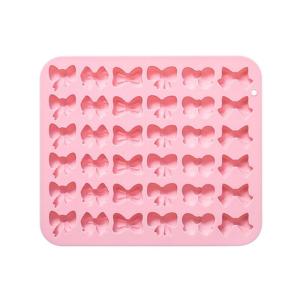 Lớp Silicone Bowknot khuôn ngọt cho nướng và crafting Dễ sử dụng với kết cấu chi tiết cho kết thúc thực tế