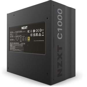 Nguồn máy tính NZXT C1000 - 1000W Gold (80 Plus Gold/ Full Modular) Black/ White - Hàng Chính Hãng
