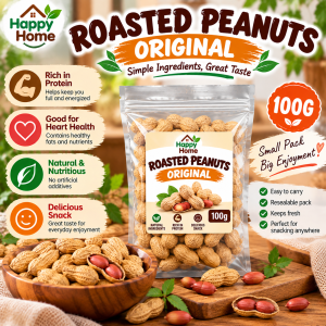 Roasted Peanuts Original – Crunchy Natural Peanut Snack 100g 250g 500g 1kg | Ready to Eat Nuts