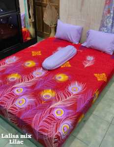 sprei 200*200 tinggi 20 cm motif bungga karakter /sprei 200*200*20 motif dewasa motif abstrak