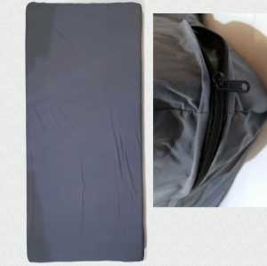 BISA COD!! Sarung Kasur Busa Resleting Polos & Embos Premium Adem Anti Luntur size 70x200 - 180x200