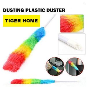 COD Rainbow Color Feather Dust Home Cleaning Tools