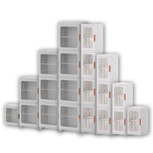 Narrow Slot Foldable Cabinet/Plastic Storage Drawers/Home Organizer/Stackable Transparent Storage Rack Local Stock