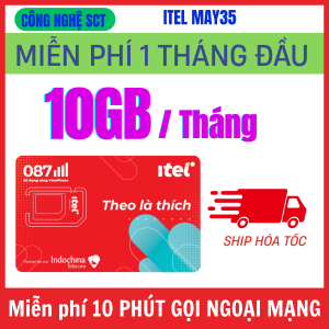 ( Chỉ Từ 35K 1 THÁNG ) Sim Data Itel sóng Vinaphone Ưu Đãi Data Tốc Độ Cao Kèm Nghe Gọi Miễn Phí . Sim Sẵn 1 Tháng Đầu Dùng Không Nạp Tiền | MAY35 MAY69S MAY79 MAY89S . FREESHIP - CHƯA KÍCH HOẠT