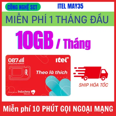 Sim 5G Itelecom Sóng Vinaphone Gói MAY35 MAY69S MAY79 MAY89S - MIỄN PHÍ DATA + NGHE GỌI - MIỄN PHÍ 1 THÁNG ĐẦU . FREESHIP - CHƯA KÍCH HOẠT