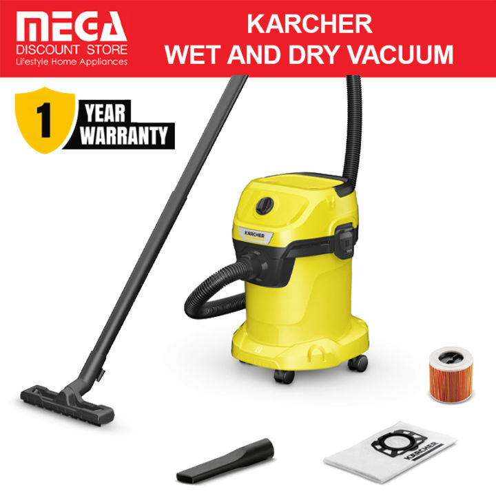 KARCHER WD3 WET & DRY VACUUM CLEANER