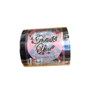 Plastik Lid Cup Sealer Cup Isi 1000 Seal Cup Motif Thankyou TQ Jari Love Hati