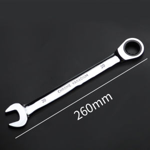 ประแจแหวนข้างปากตาย  ประแจเลื่อน ประแจปากตาย ขันน็อต คลายสกรู ลูกบล็อค ประแจแหวน/ข้างแหวน ขนาด 8-32mm