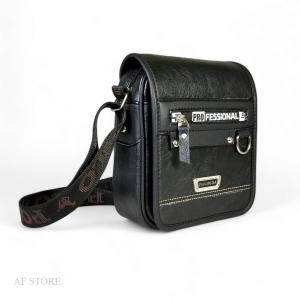 Polo Amstar Tas Selempang Slingbag Crossbag BumBag Distro Pria Kulit Sintetis Premium Cowok