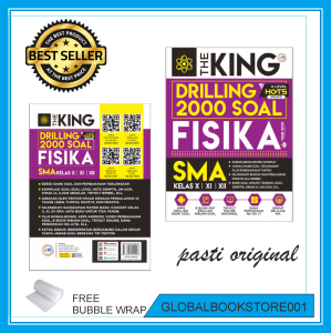 BUKU SOAL FISIKA SMA MA !!! THE KING DRILLING 2000 SOAL FISIKA SMA