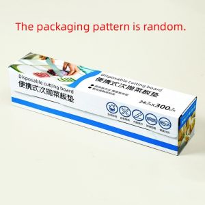 LUJIN Chống trượt Thảm lót thớt Dùng một lần Kháng khuẩn Tấm lót thớt Dụng cụ nhà bếp Di động Thớt Nhà bếp