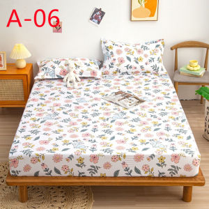 ReadyStock Tatami mattress cover Cadar Murah Hebat Tidak Luntur Warna Bedsheet Super Single/Queen/King for 3 Size Bedding Sheet Premium Cotton