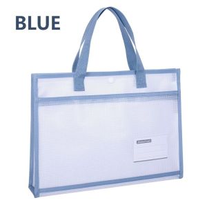 Long Expanding EVA File Organizer 2 Layer 3D Frosted Folder with Zipper Waterproof Organizer School Supplies