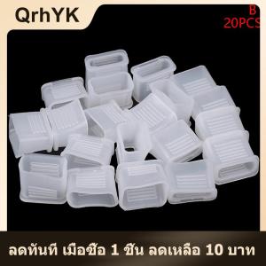 【QrhYK】 นกหวีดกรรมการ20ชิ้นนกหวีดโปร่งใสอุปกรณ์เสริมป้องกันสำหรับผู้ตัดสินฟุตบอล