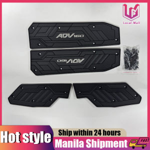 【Delivery 24 hours】Honda ADV 160 Matting / Footrest / Footboard Alloy with Bolts