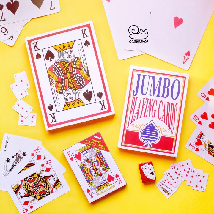 Bộ bài Jumbo siêu to khổng lồ