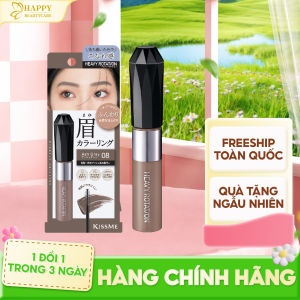 Mascara Chải Đổi Màu Lông Mày  Chống Trôi Siêu Bền Kissme Heavy Rotation Coloring Eyebrow 8G ( Màu Xám Tro 08 )