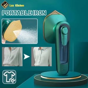 (Spot goods) Handheld Flat Iron Mini Foldable Electric Steam Iron Small Steam Iron Portable Ironing
