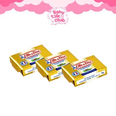 Elle & Vire Unsalted Butter MiniButter Mpasi