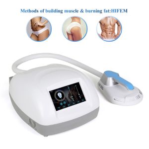EMS portable radio frequency electromagnetic slimming body sculpting muscle training fat removal butt lift machine