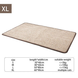 Pet Cat Scratching Board Sofa Protection Mat Cat Tree Claw Sisal Pad Cat Sofa Protective Cover Pet Resistant Scratching Supplies Cat Scratching Sofa Mat Scratch Pad for Cat