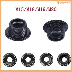 yangyuhua M15 M18 M19 M20 Aluminum Alloy MTB Bicycle Crank Screw Cap Road Bike Crankset Cover Caps Bolt