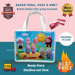 Tas Ultah Labubu (10pc) souvenir ulang tahun labubu gantung kunci labubu