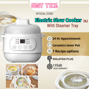 🔥READY STOCK🔥XIAOMI Electric Slow Cookers Electric cooker baby porridge can be stewed birds nest soup and porridge ceramic 电炖盅婴儿煲粥