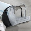 Umiwear Thin cotton without steel ring gathered Girls bra Women Cotton bra Without Steel Ring bras. 