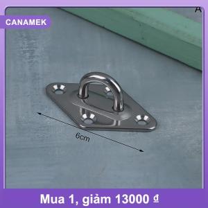 【CANAMEK】 1 chiếc Móc treo trần tường bằng thép không gỉ 304 M5 M6 M8 M10 đế mắt neo chịu tải nặng dùng cho thuyền yoga xích đu võng