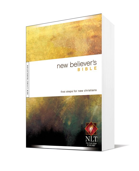 NLT New Believer's Bible Hard cover (First steps for new Christians ...