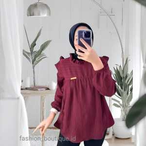 GAMIS JUMBO XXL XXXL XXXXL LD 130cm LD 140cm BUSUI BIGSIZE GAMIS CRINKLE AIRFLOW