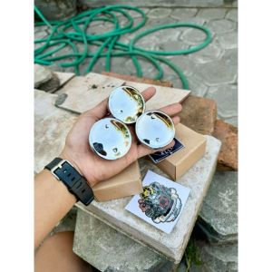 AHM 17620-KGH-600 Tutup Tangki bensin SupraGrand Revo Blade KarismaBeat Vario Scoopy spacy SUDAH CHROME