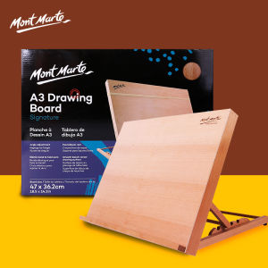 Mont Marte Desktop Sketch painting Drawing Board Easel adjustable Wooden Easel Artist Tabletop Drawing Board Stand Easel Art Supplies