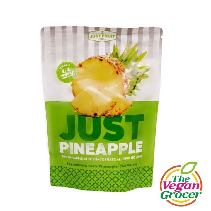 Just Fruit Vegan Just Pineapple Chips 30g | Lazada PH