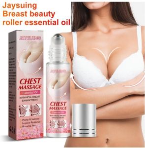 Breast Essential Oil Beauty Roller Firming Breast Massage Oil 10ml