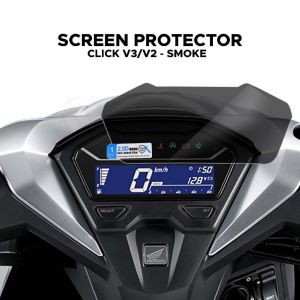 Speedometer Gauge Screen Protector Anti-Scratch 9D Ceramic Clear/Smoke Color For Honda Click 125i/V2/V3 Game Changer Motorcycle Accessories