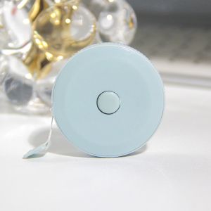 YYDS 1.5m Automatic Telescopic Round Soft Tape Measuring Clothes Telescopic Button Rule