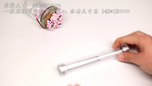 10 pcs bút lưu trữ container ống xi lanh bút trường hợp bút nhựa hộp rỗng số lượng lớn trường hợp bộ sưu tập thiết lập cho trường học văn phòng