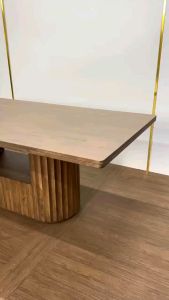 Rectangle Dining Table/Meja Makan Solid Wood /ATTIC FURNITURE T-6900 FULL SOLID WOODEN TABLE