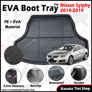 EVA For Nissan Sylphy EVA Copolymer Car Boot Tray Luggage Cargo Trunk Tray Dulang But Kereta 汽车后箱垫