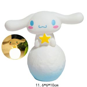 Kebememe đèn khối Rubik Gương Tulip tự làm hoa giả Đèn bàn ngủ phòng ngủ đồ thủ công hoa tulip gương đèn ban đêm quà sinh nhật