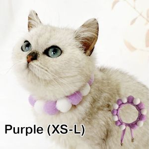 POODEE PETS Malaysia Rantai Kucing Pet Cat Dog Collar with Ball Kolar Kucing Cute Nice Adjustable Pet Neck Strap Dog Cat Rabbit Kitte