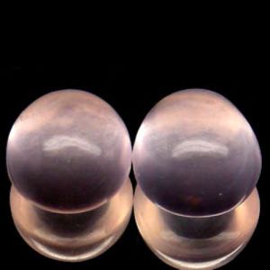 Natural Pink Brazil Quartz 20.27 Cts. Oval Cabochon Cut Transluscent Grade AAA+ Loose Gemstone