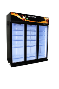 Hesstar HDS-T1800B 3 Heater Tinted Glass Door with No Frost Display Showcase Chiller (1800l)