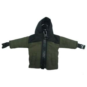 Mini Coat Keychain Drable Water Resistant Key Holder Lightweight Compact For Travelers Professionals Commuters Students