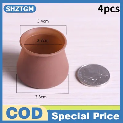 SHZTGM Đồ Nội Thất Bảng Bảo Vệ Sàn 4Pcs Silicone Ghế Chân Mũ Căng Ra Bảng Bìa Cho Sàn Gỗ Cứng Nhà Bếp