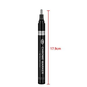 Super Metallic Marker Pens 2.0mm 1mm For Gundam Model Paint And DIY Hobby Tool