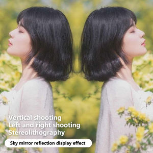 godessing Adjustable Sky Mirror 2-in-1 Phone Rear Selfie Mirror ing Clip Outdoor Travel Phone ing Reflector ing Supplies